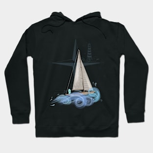 Elephant Tiffan & Yacht Hoodie